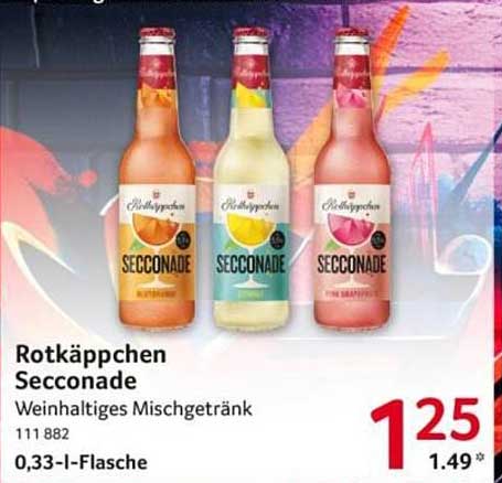 Rotkäppchen Secconade - Weinhaltiges Mischgetränk