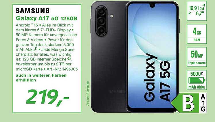 Samsung Galaxy A17 5G 128GB