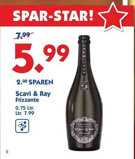 Scavi & Ray Frizzante 0,75 L für 5,99 €