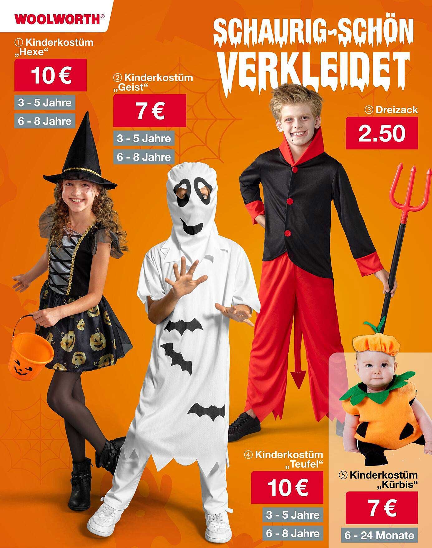 Schaurig-Schön Verkleidet – Kinderkostüme zu Halloween