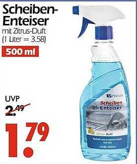 Scheiben-Enteiser mit Zitrus-Duft 500 ml