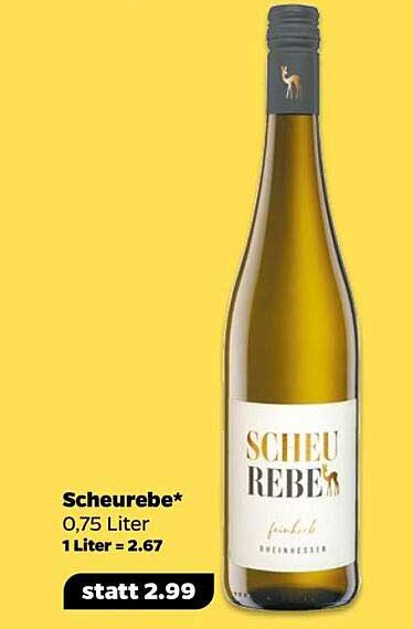 Scheurebe 0,75 Liter - Frischer Genuss für alle Anlässe