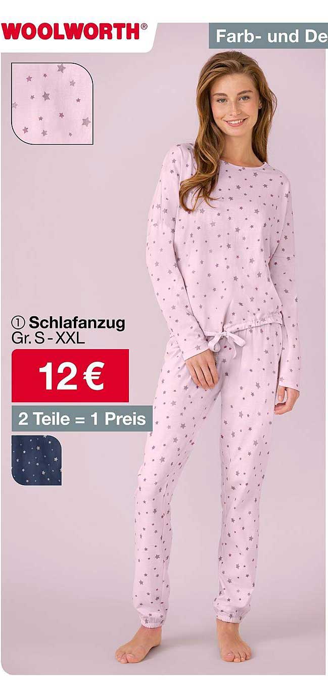 Schlafanzug Gr. S-XXL, 2 Teile = 1 Preis