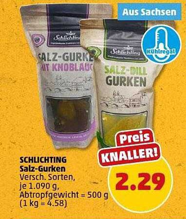 SCHLICHTING Salz-Gurken