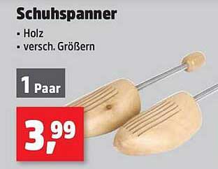 Schuhspanner - 1 Paar aus Holz in verschiedenen Größen