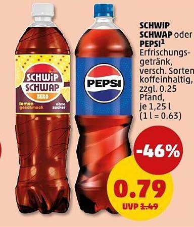 Schwip Schwap oder Pepsi - Erfrischungsgetränk