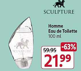 Sculpture Homme Eau de Toilette 100 ml - jetzt nur 21,99€!