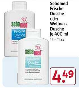 Sebamed Frische Dusche oder Wellness Dusche je 400 ml