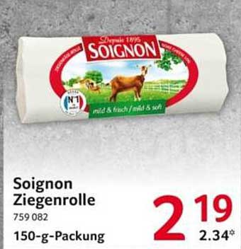 Soignon Ziegenrolle 150-g-Packung