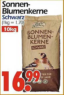 Sonnenblumenkerne Schwarz 10kg