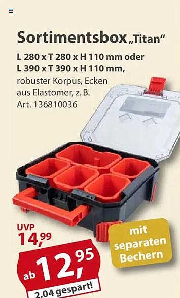 Sortimentsbox „Titan“