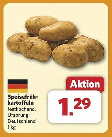 Speisefrühkartoffeln festkochend, Ursprung: Deutschland 1 kg