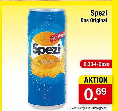 Spezi Das Original 0,33-I-Dose
