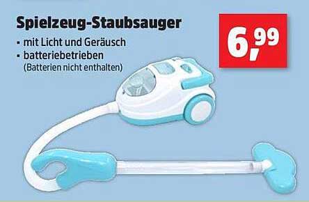 Spielzeug-Staubsauger mit Licht und Geräusch