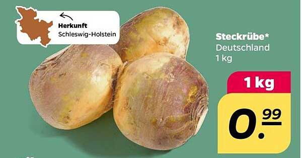 Steckrübe aus Deutschland 1 kg