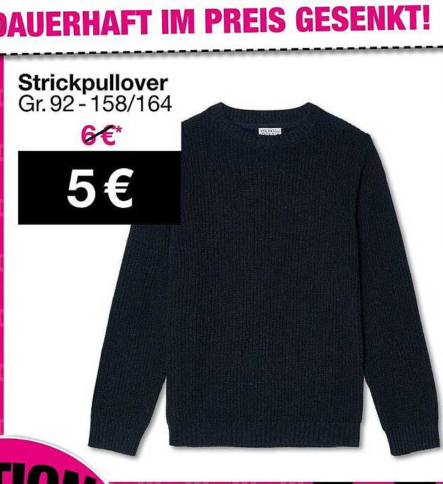 Strickpullover Gr. 92 - 158/164