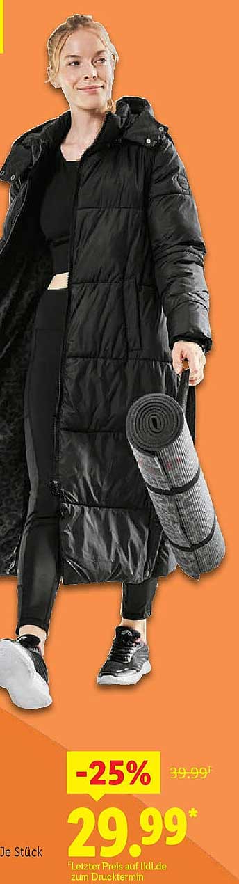 Stylische Daunenjacke für aktive Frauen