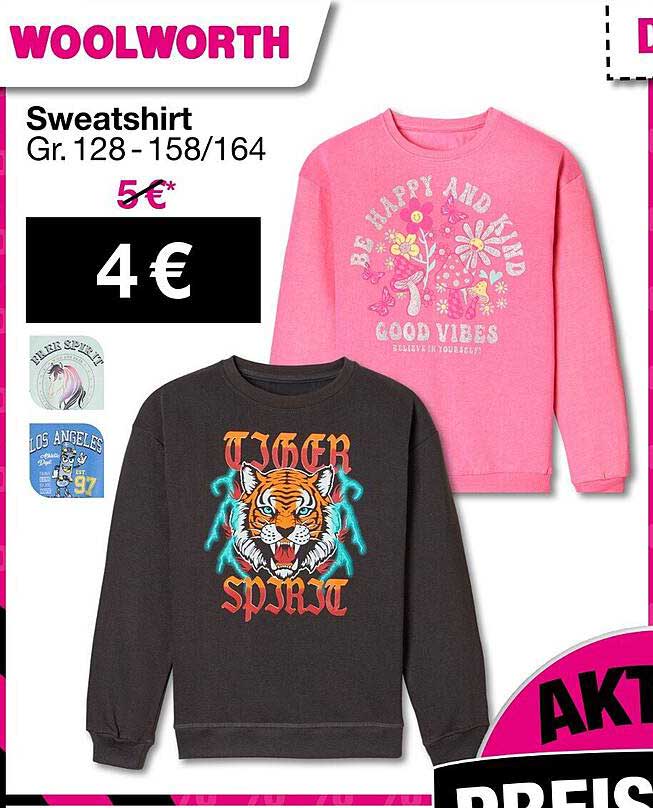 Sweatshirt Gr. 128-158/164
