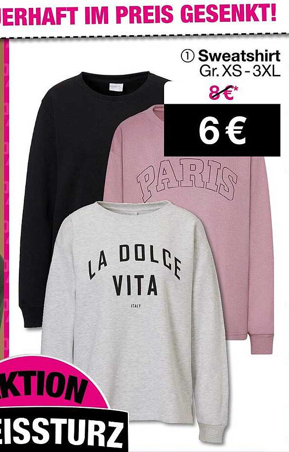 Sweatshirt Gr. XS - 3XL
