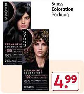 Syoss Coloration Packung