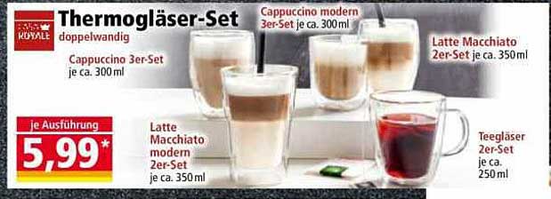Thermogläser-Set doppelwandig