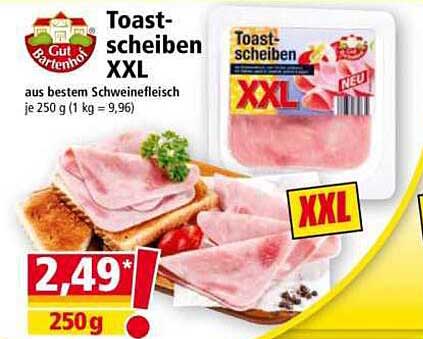 Toast-Scheiben XXL