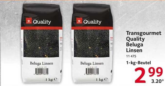 Transgourmet Quality Beluga Linsen 1 kg