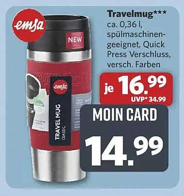Travelmug von EMSA – der perfekte Begleiter für unterwegs!