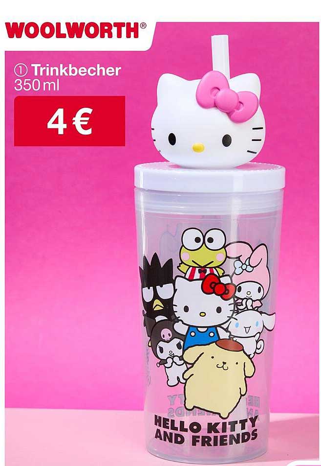 Trinkbecher 350 ml - Hello Kitty und Freunde