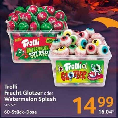 Trolli Frucht Glotzer oder Watermelon Splash 60-Stück-Dose