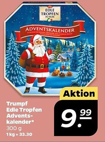 Trumpf Edle Tropfen Adventskalender 300 g