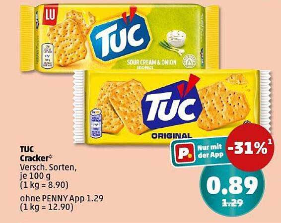 TUC Cracker - Verschiedene Sorten, je 100 g