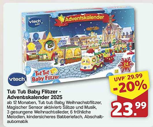 Tut Tut Baby Flitzer - Adventskalender 2025