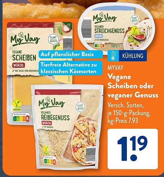 Vegane Scheiben oder veganer Genuss von MyVay