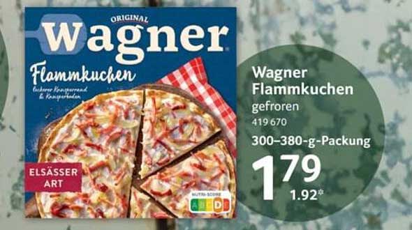 Wagner Flammkuchen gefroren 300–380 g
