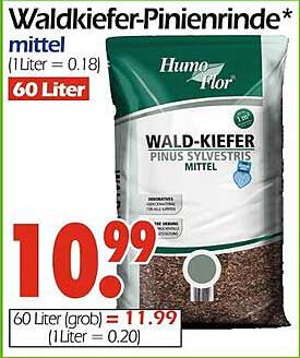 Waldkiefer-Pinienrinde mittel