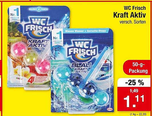 WC Frisch Kraft Aktiv versch. Sorten