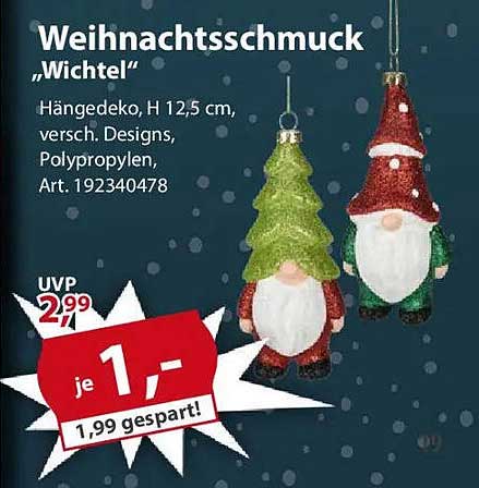 Weihnachtsschmuck „Wichtel“