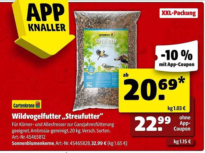 Wildvogelfutter "Streufutter"