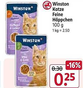 Winston Katze Feine Häppchen 100 g