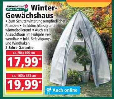 Winter-Gewächshaus