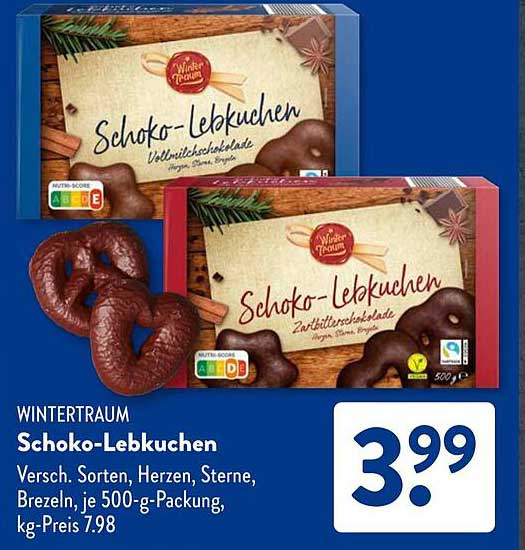 WINTERTRAUM Schoko-Lebkuchen 500 g