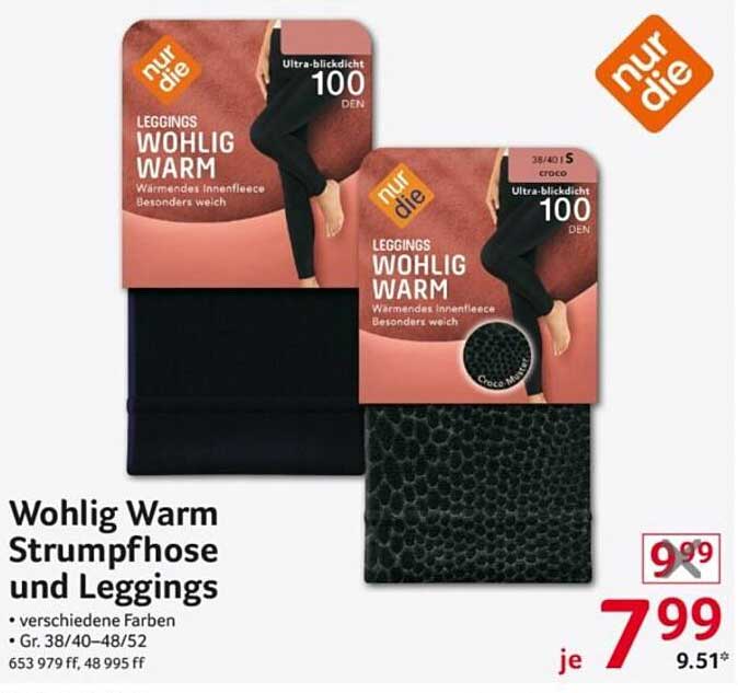 Wohlig Warm Strumpfhose und Leggings