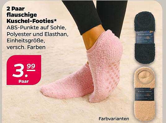 2 Paar flauschige Kuschel-Footies*