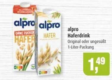 Alpro Haferdrink 1-Liter-Packung