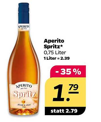 Aperito Spritz 0,75 Liter
