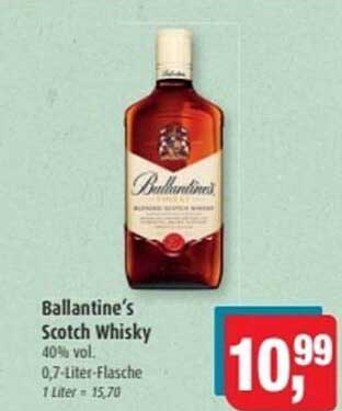 Ballantine's Scotch Whisky 0,7 Liter