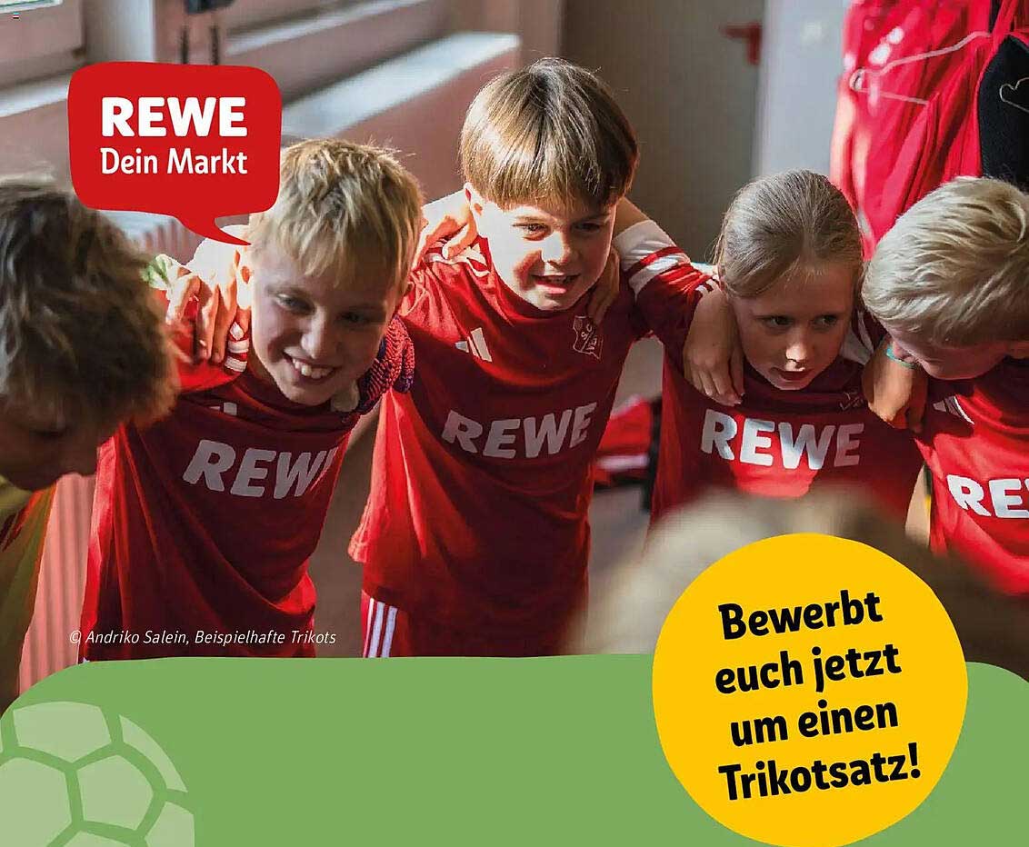 Bewirb dich jetzt um einen Trikotsatz!