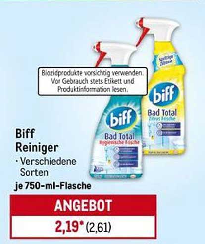 Biff Reiniger - Bad Total Hygienische Frische