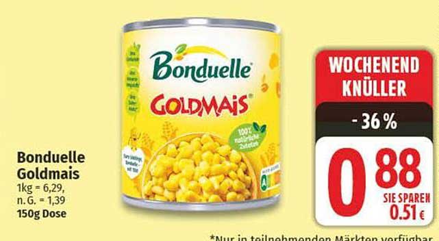 Bonduelle Goldmais 150g Dose